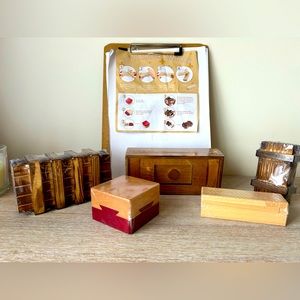 ✨⭐️BRAND NEW- NEVER OPENED FUN PUZZLE BOXES ✨⭐️ Set of 5!! Comes with directions